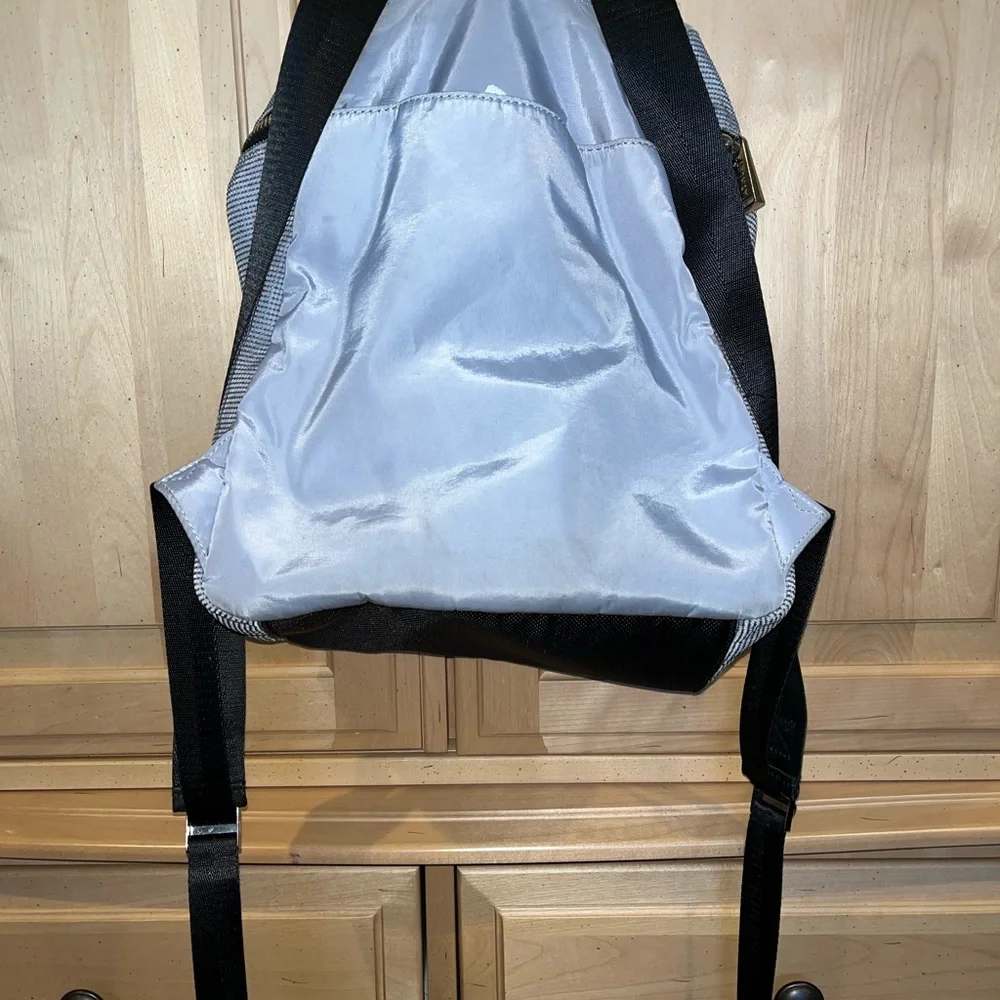 Athleta light gray backpack
